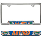 Florida Gators Embossed License Plate Frame, 6.25in x 12.25in