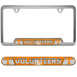 Tennessee Volunteers Embossed License Plate Frame, 6.25in x 12.25in