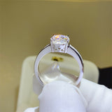 3 Carat Moissanite 925 Sterling Silver Ring Trendsi