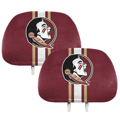 Florida State Seminoles Printed Head Rest Cover Set - 2 Pieces