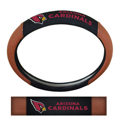 Arizona Cardinals Football Grip Steering Wheel Cover 15" Diameter