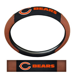 Chicago Bears Football Grip Steering Wheel Cover 15" Diameter