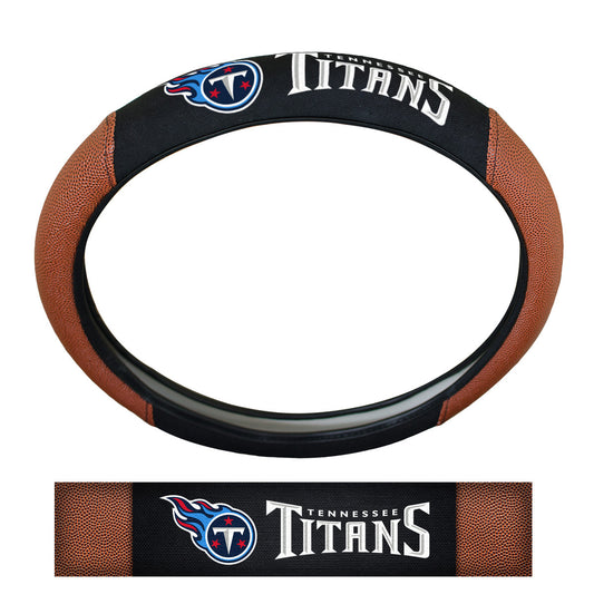 Tennessee Titans Football Grip Steering Wheel Cover 15" Diameter