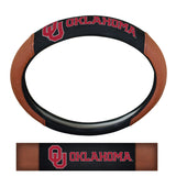 Oklahoma Sooners Football Grip Steering Wheel Cover 15" Diameter