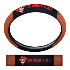 Oklahoma State Cowboys Football Grip Steering Wheel Cover 15" Diameter