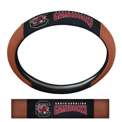 South Carolina Gamecocks Football Grip Steering Wheel Cover 15" Diameter