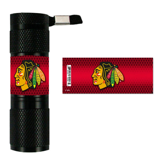 Chicago Blackhawks LED Pocket Flashlight - Chicago Blackhawks