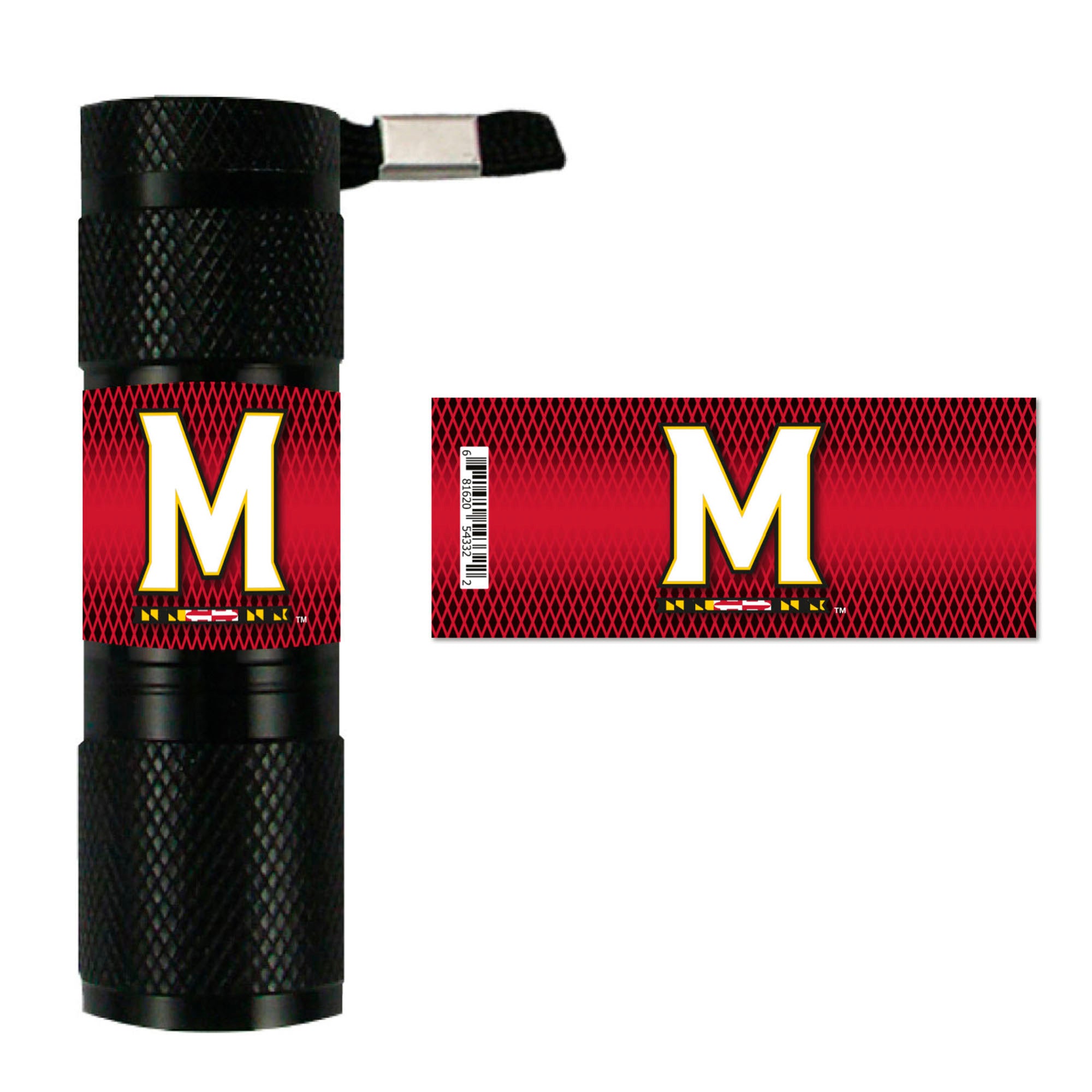 Maryland Terrapins LED Pocket Flashlight