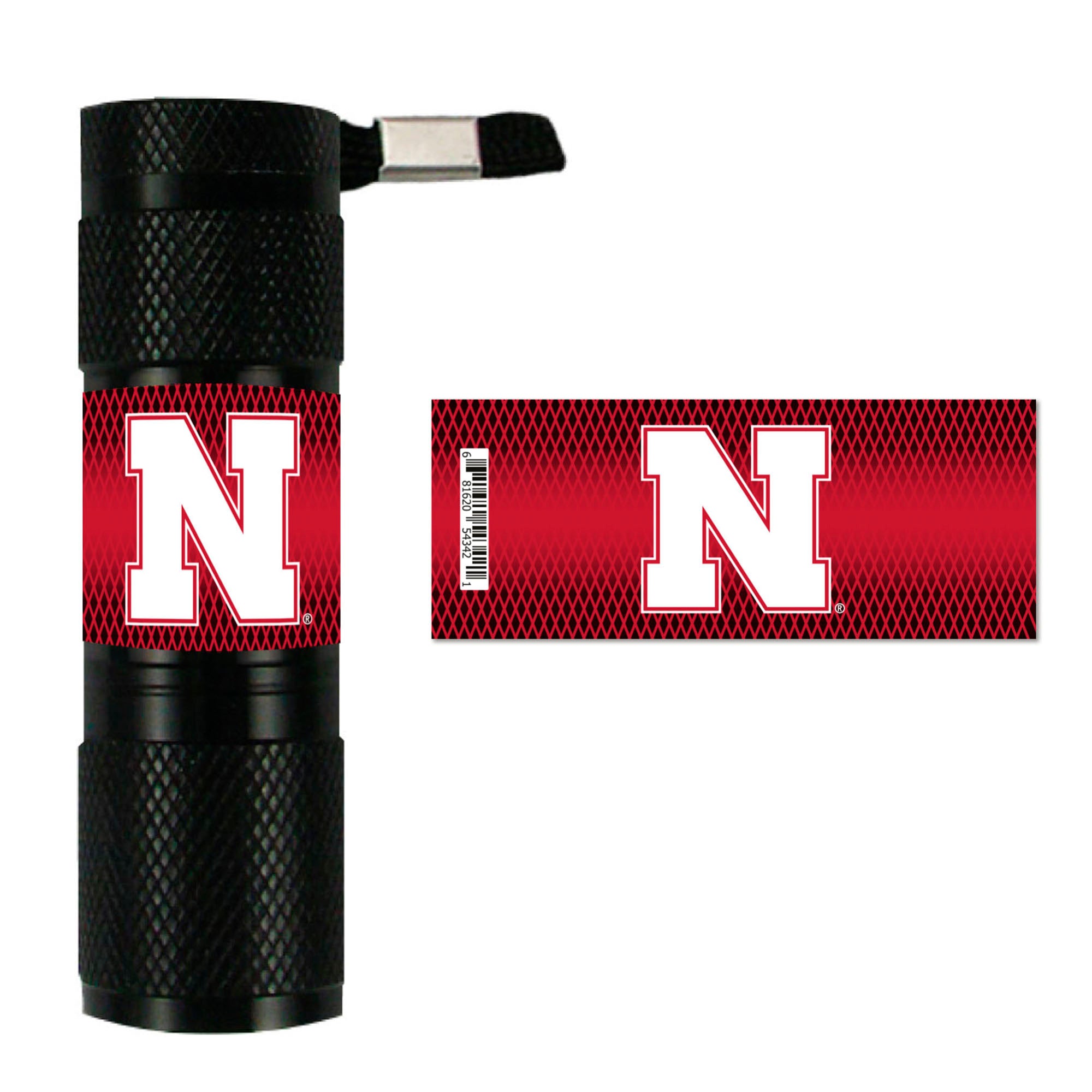 Nebraska Cornhuskers LED Pocket Flashlight