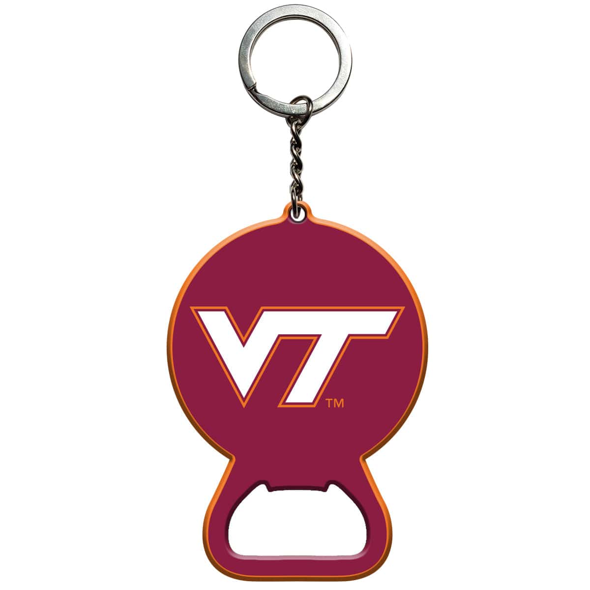 Virginia Tech Hokies Keychain Bottle Opener