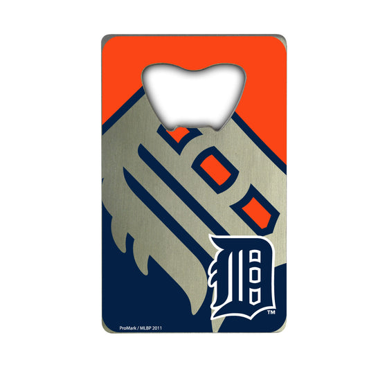 Detroit Tigers Credit Card Style Bottle Opener - 2” x 3.25