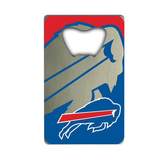 Buffalo Bills Credit Card Style Bottle Opener - 2” x 3.25