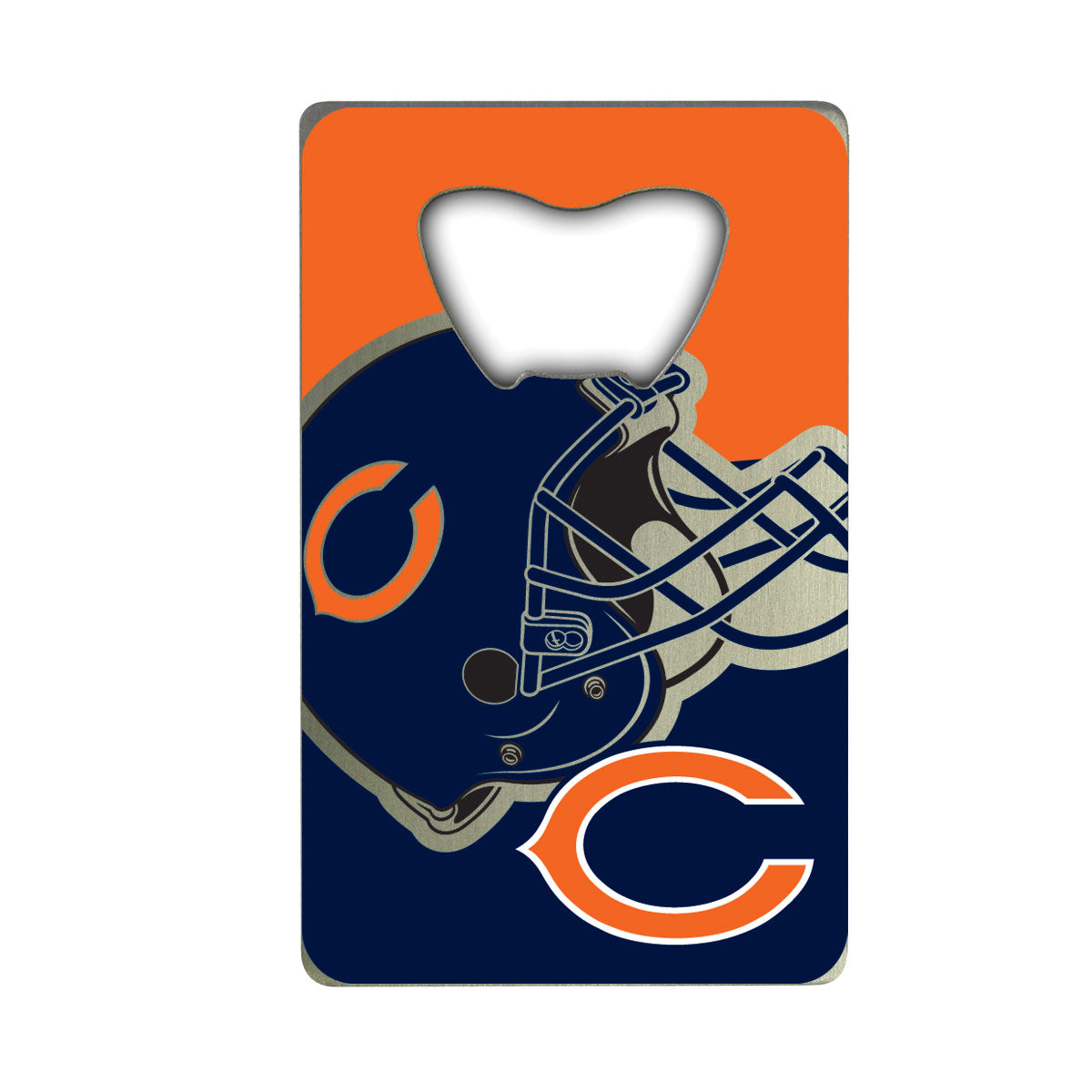 Chicago Bears Credit Card Style Bottle Opener - 2” x 3.25