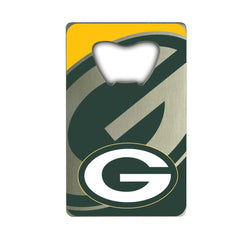 Green Bay Packers Credit Card Style Bottle Opener - 2” x 3.25 - Green Bay Packers