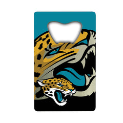 Jacksonville Jaguars Credit Card Style Bottle Opener - 2” x 3.25