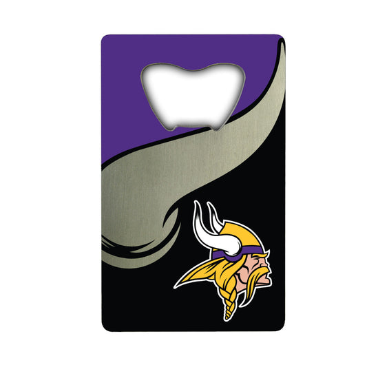 Minnesota Vikings Credit Card Style Bottle Opener - 2” x 3.25