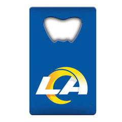 Los Angeles Rams Rams Credit Card Style Bottle Opener - 2” x 3.25