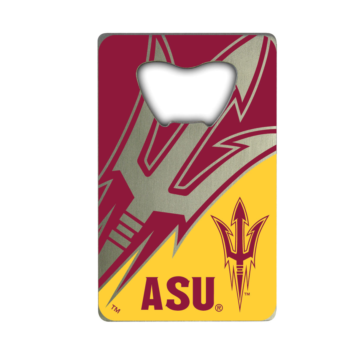 Arizona State Sun Devils Credit Card Style Bottle Opener - 2” x 3.25