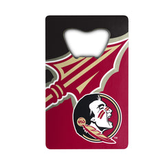 Florida State Seminoles Credit Card Style Bottle Opener - 2” x 3.25