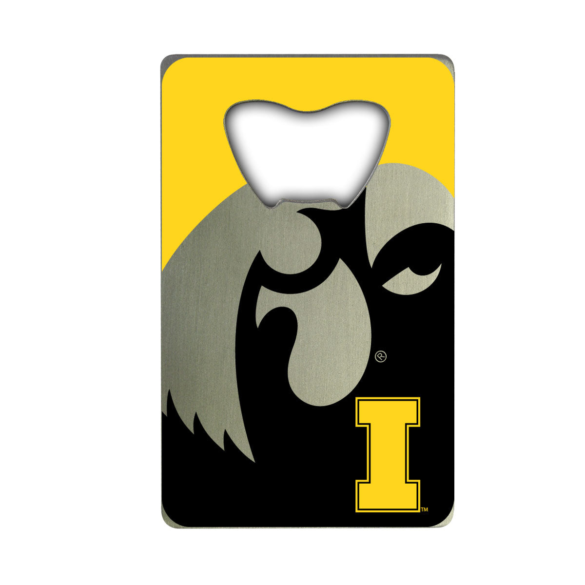 Iowa Hawkeyes Credit Card Style Bottle Opener - 2” x 3.25