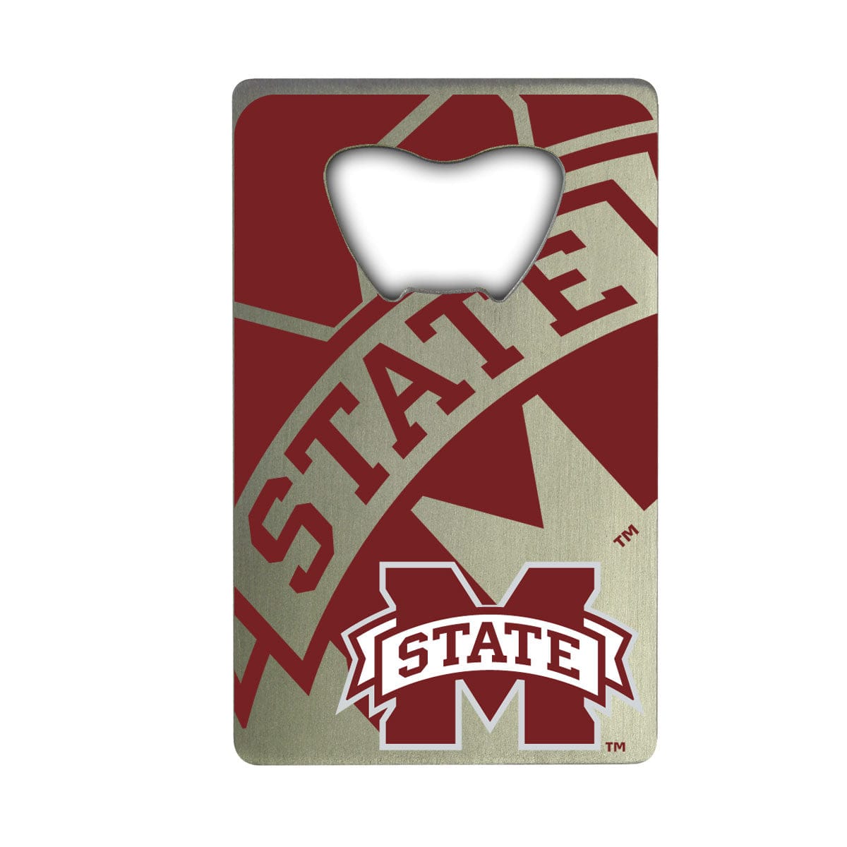 Mississippi State Bulldogs Credit Card Style Bottle Opener - 2” x 3.25