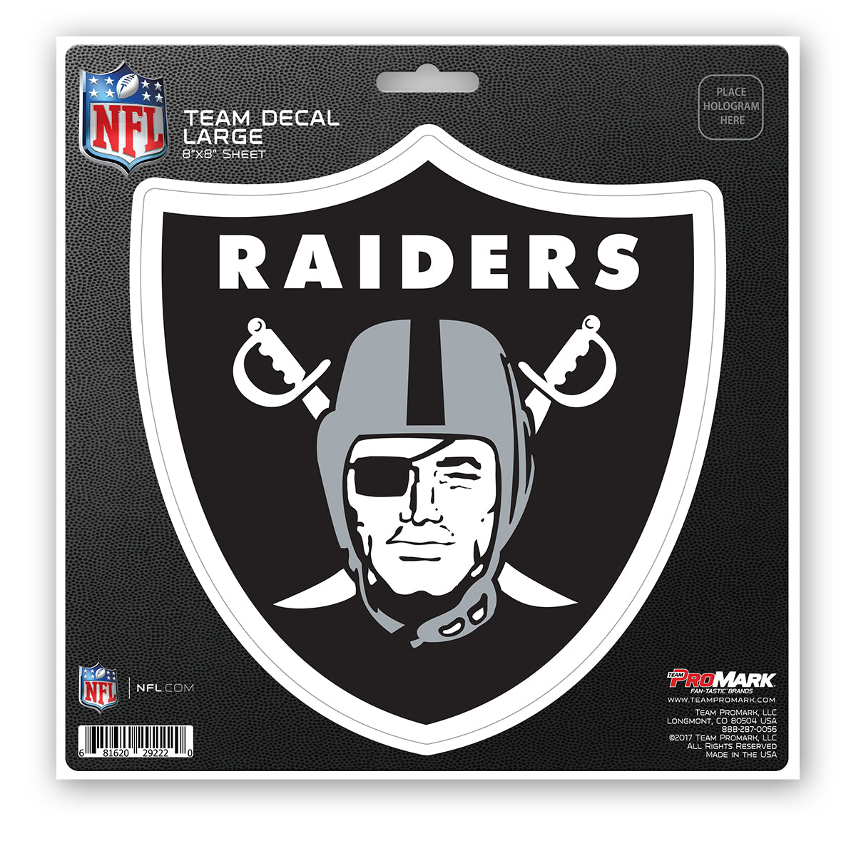 Las Vegas Raiders Large Decal Sticker