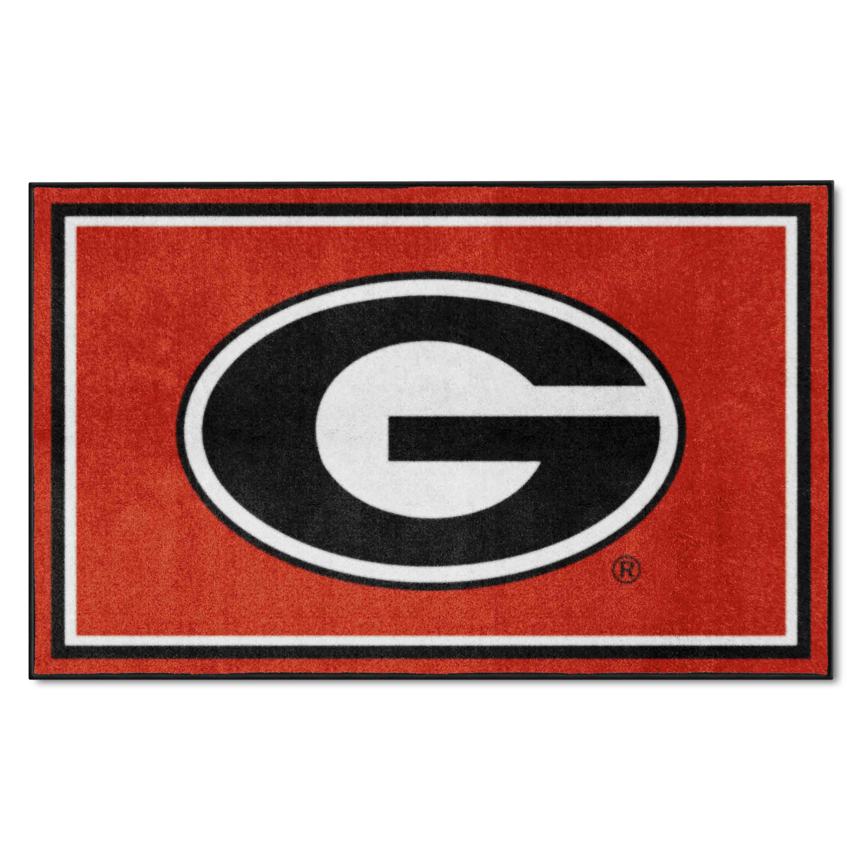 Georgia Bulldogs 4ft. x 6ft. Plush Area Rug