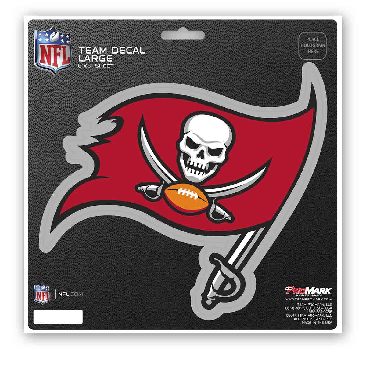 Tampa Bay Buccaneers Large Decal Sticker