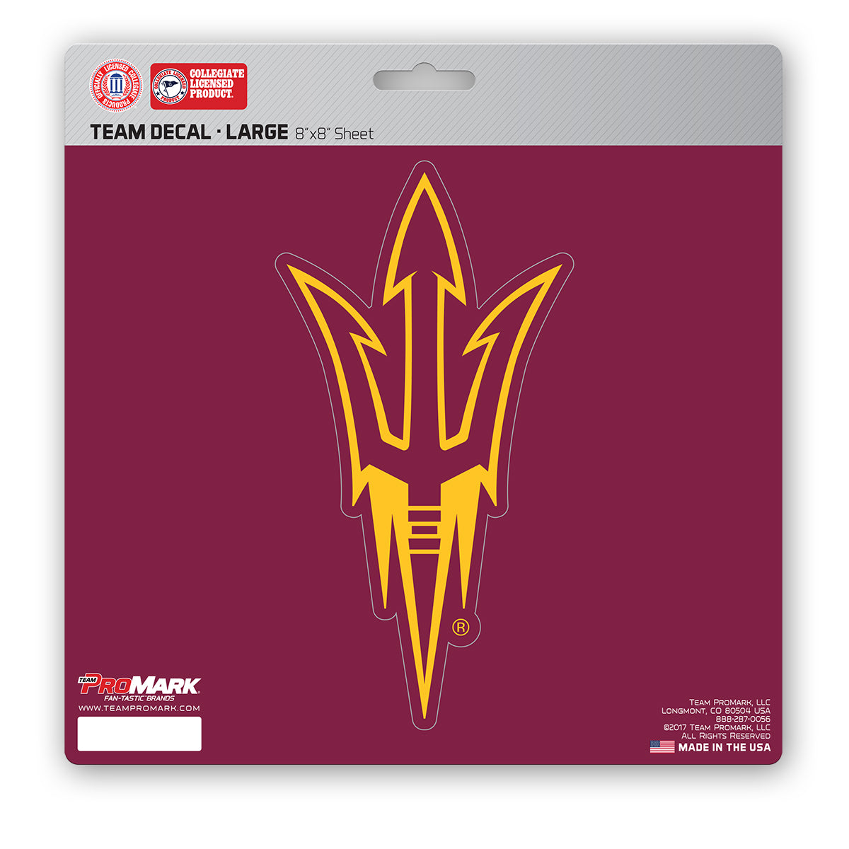 Arizona State Sun Devils Large Decal Sticker