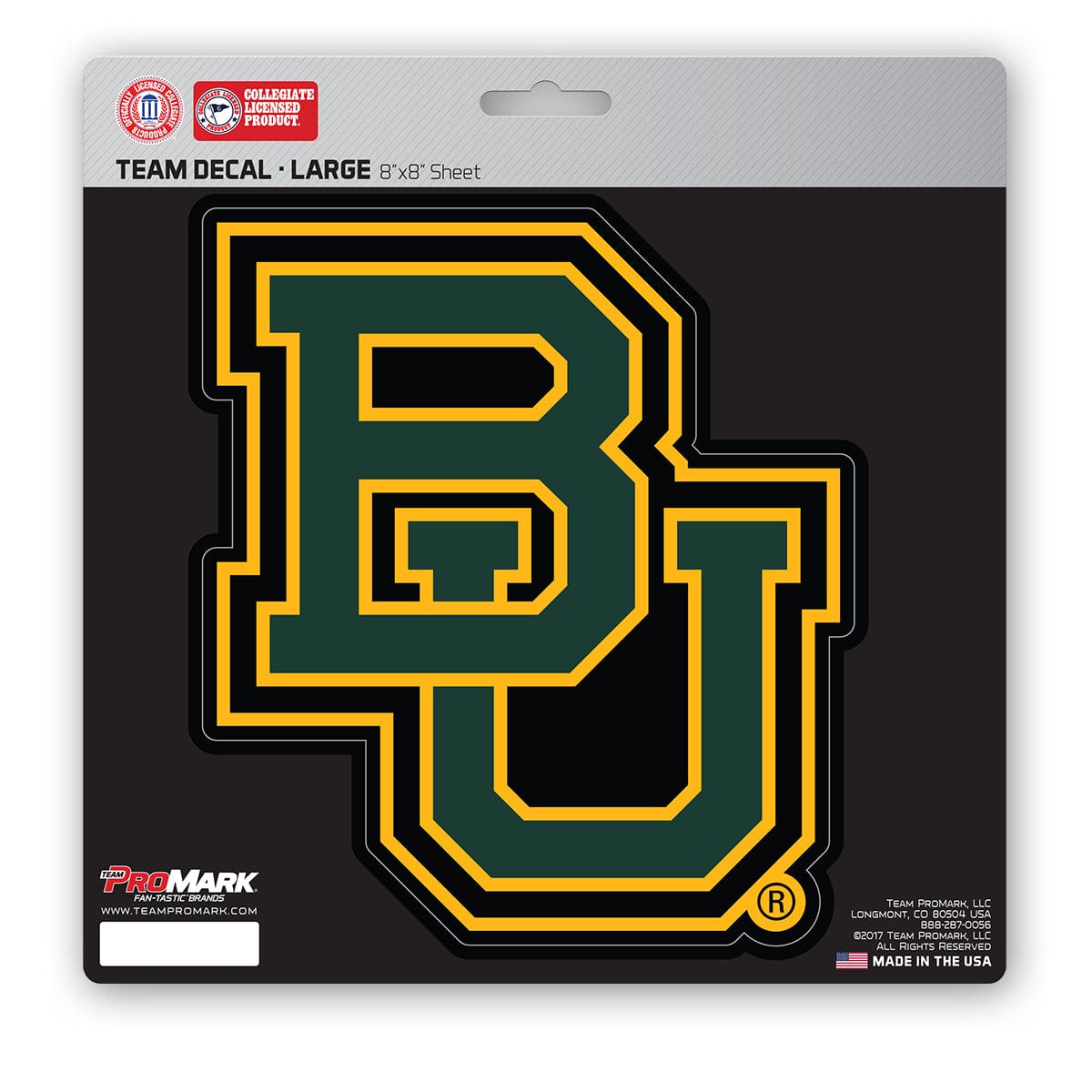 Baylor Bears Large Decal Sticker - Baylor