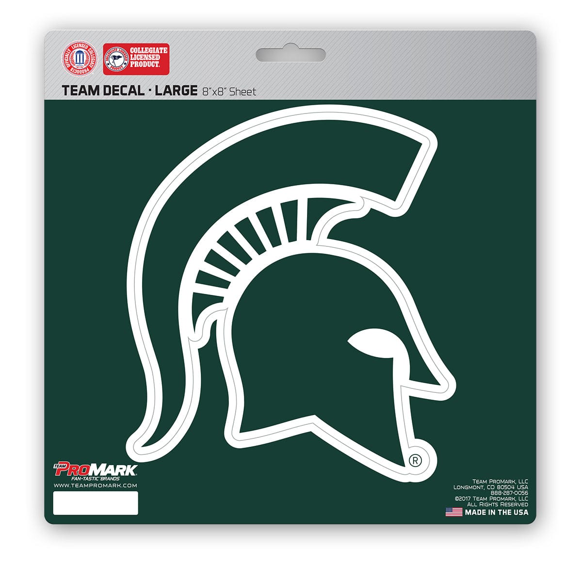 Michigan State Spartans Large Decal Sticker - Michigan State