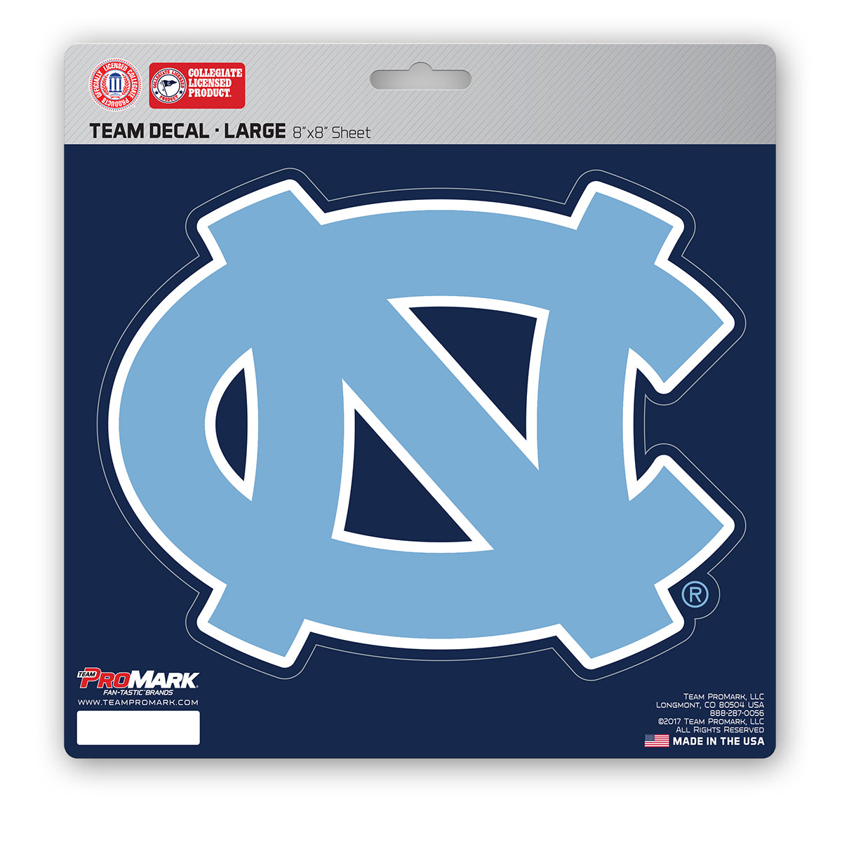 North Carolina Tar Heels Large Decal Sticker