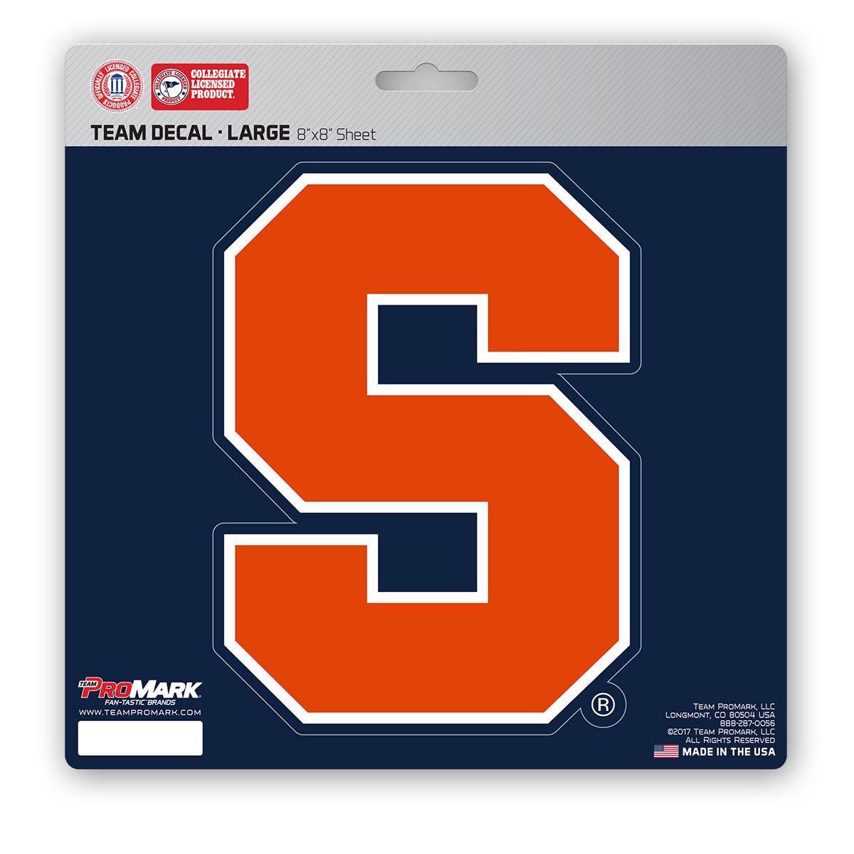 Syracuse Orange Large Decal Sticker