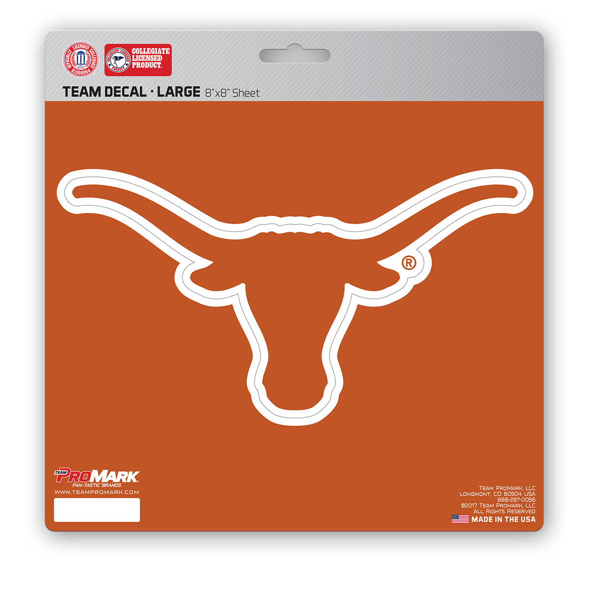 Texas Longhorns Large Decal Sticker