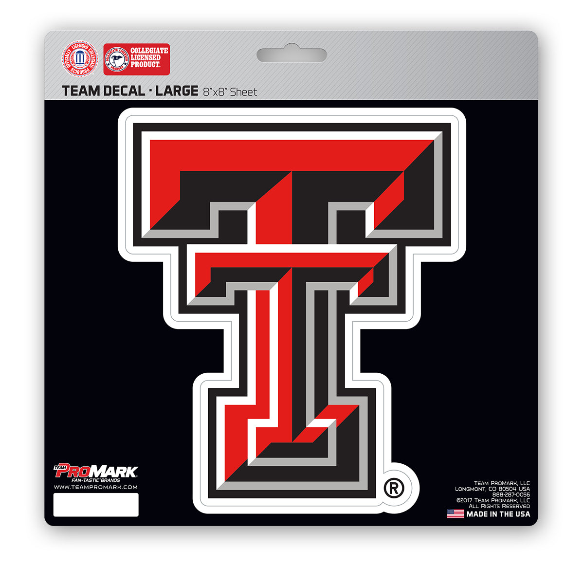 Texas Tech Red Raiders Large Decal Sticker