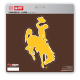 Wyoming Cowboys Large Decal Sticker