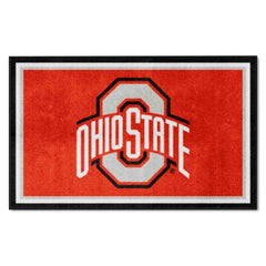 Ohio State Buckeyes 4ft. x 6ft. Plush Area Rug