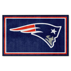 New England Patriots 4ft. x 6ft. Plush Area Rug