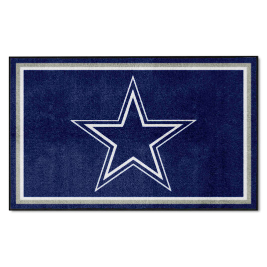 Dallas Cowboys 4ft. x 6ft. Plush Area Rug