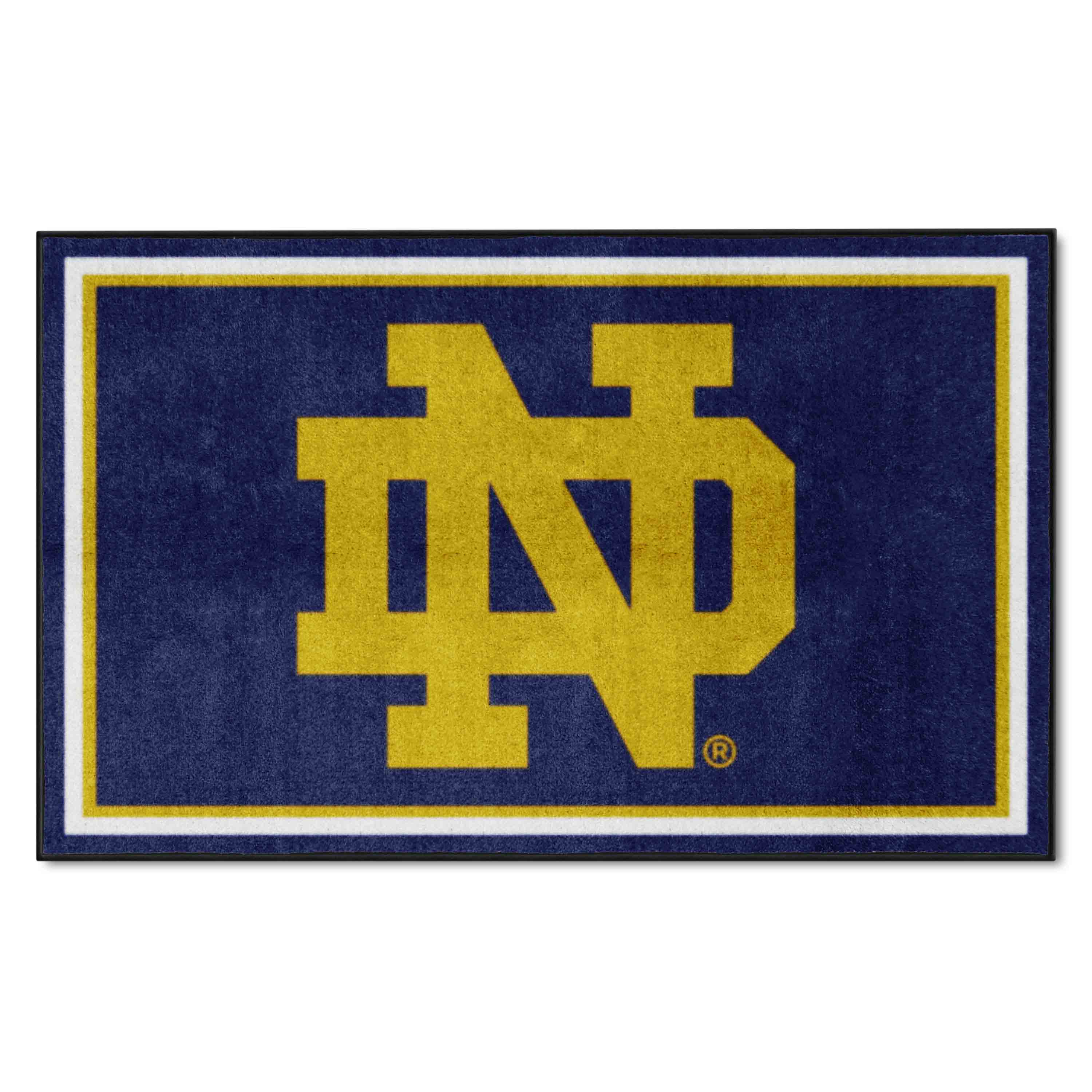 Notre Dame Fighting Irish 4ft. x 6ft. Plush Area Rug