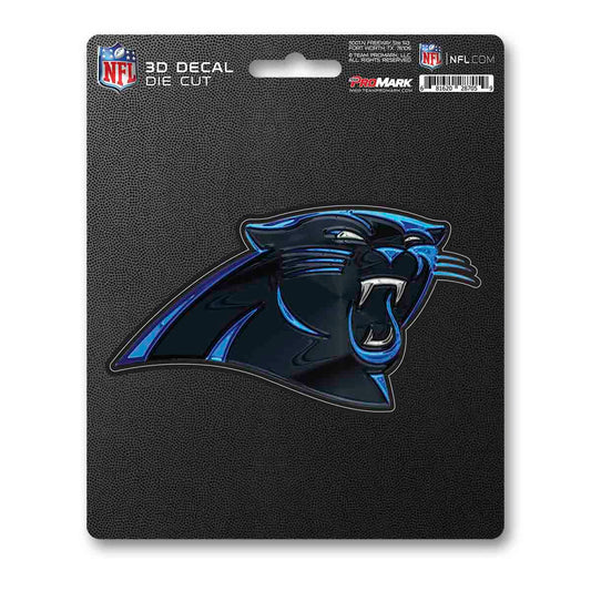 Carolina Panthers 3D Decal Sticker - Carolina Panthers