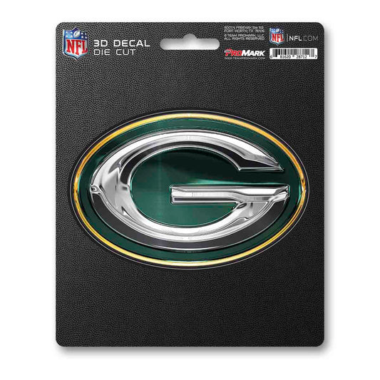 Green Bay Packers 3D Decal Sticker