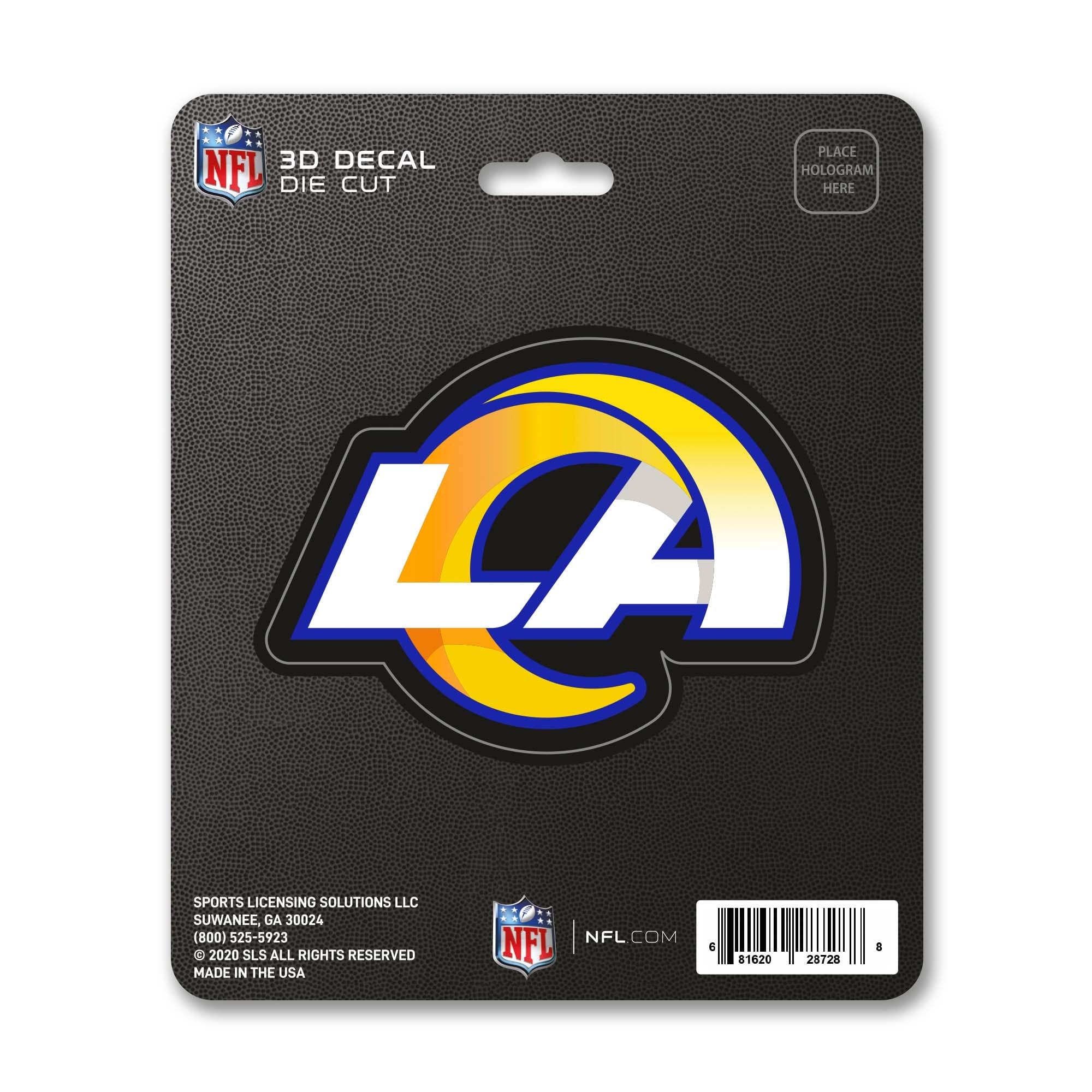 Los Angeles Rams 3D Decal Sticker - Los Angeles Rams