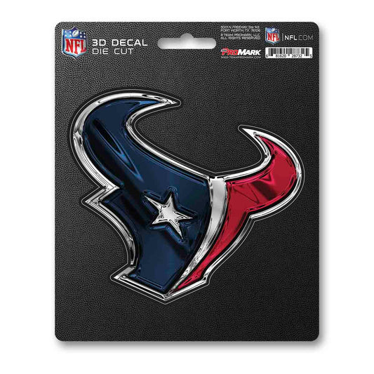 Houston Texans 3D Decal Sticker - Houston Texans