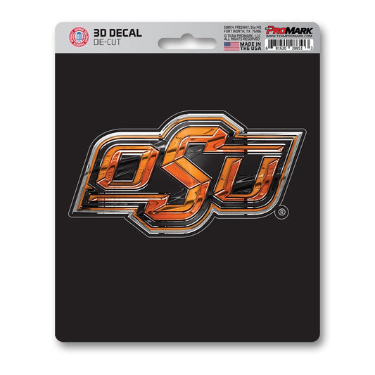 Oklahoma State Cowboys 3D Decal Sticker - Oklahoma State