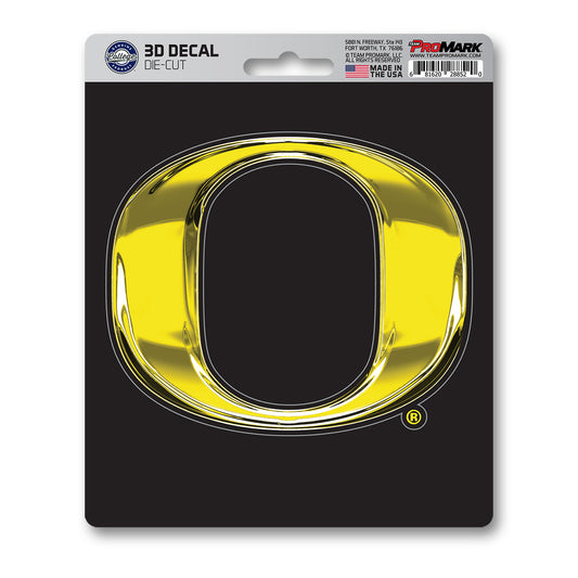 Oregon Ducks 3D Decal Sticker