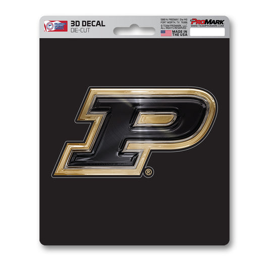 Purdue Boilermakers 3D Decal Sticker - Purdue