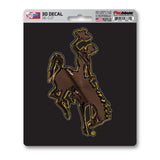 Wyoming Cowboys 3D Decal Sticker