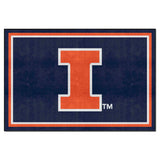 Illinois Illini 5ft. x 8 ft. Plush Area Rug