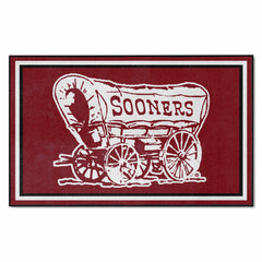 Oklahoma Sooners 4ft. x 6ft. Plush Area Rug - Oklahoma